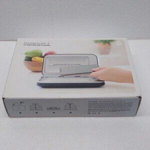 PhoneSoap 3 UV Cell Phone Sanitizer & Dual Universal Cell Phone Charger